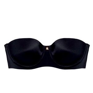 Savage X Fenty Core Microfiber Strapless Bra. New without tag. Size 34C, Black